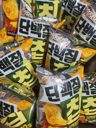 맛있게 채우는 단백질 12g, 닥터유 단백질칩 — 5점을 준 리뷰어가 2023년 12월 올린 사용 사진