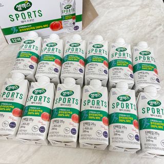 셀렉스스포츠 셀렉스 스포츠 웨이 프로틴 복숭아_ 330ml x 12팩 — 5점을 준 리뷰어가 2021년 7월 올린 사용 사진