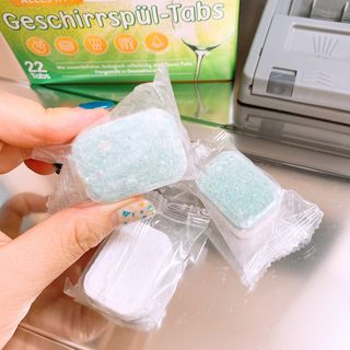 fit (핏) 독일 친환경 식기세척기 세제 FIT 올인원 22개입 — 5점을 준 리뷰어가 2021년 10월 올린 사용 사진