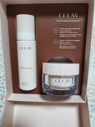 프리마인 바르기만 하면 철벽 스킨케어+24시간 마스크팩 효과. 셀라브 리제너레이팅 시스템 부스터+크림 세트 — 5점을 준 리뷰어가 2023년 6월 올린 사용 사진