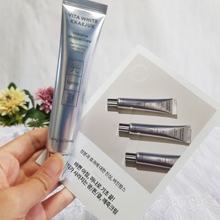[NEW_버진팜스 깨죽크림] 쓱- 바르면 잡티가 사라지는 광/톤/결 비타민크림 — 5점을 준 리뷰어가 2021년 9월 올린 사용 사진