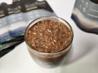 일일하우 슬리밍 플랜B 고소한 귀리맛, 진한 카카오맛 (체중조절식) — 5점을 준 리뷰어가 2023년 7월 올린 사용 사진