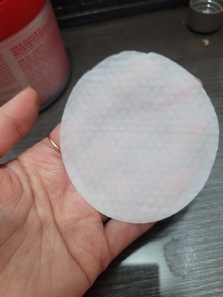 메디필 레드 락토 콜라겐 필링패드 — 5점을 준 리뷰어가 2021년 3월 올린 사용 사진