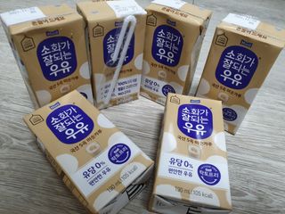 소화가 잘되는 우유 국산 5곡 미숫가루 — 5점을 준 리뷰어가 2021년 9월 올린 사용 사진