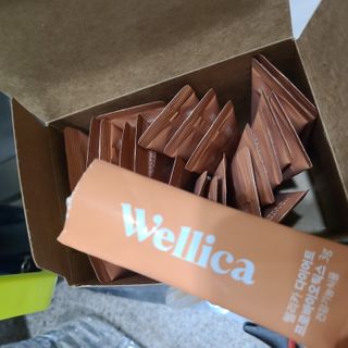 웰리카 다이어트 프로바이오틱스 — 4.5점을 준 리뷰어가 2021년 1월 올린 사용 사진