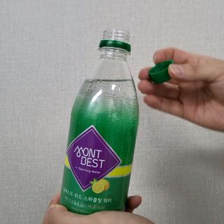 몽베스트 Montbest with Sparkling water Lemon OR Lime 20병(랜덤) — 5점을 준 리뷰어가 2021년 10월 올린 사용 사진