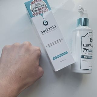 모두발라 탈모집중케어 헤어토닉 — 5점을 준 리뷰어가 2022년 1월 올린 사용 사진
