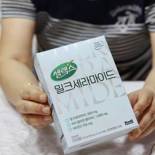 셀렉스스포츠 셀렉스 밀크세라마이드 저분자피쉬콜라겐 28포 X 1박스 — 5점을 준 리뷰어가 2021년 7월 올린 사용 사진