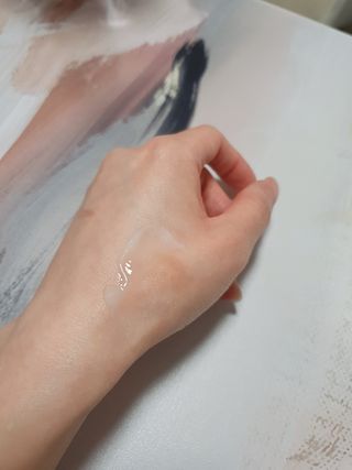 약손명가코스메틱 에오스보떼 아쿠아 모이스처라이징 워터 크림 — 5점을 준 리뷰어가 2022년 1월 올린 사용 사진