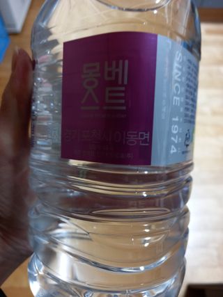 몽베스트 MONTBEST 1L 12입 — 5점을 준 리뷰어가 2022년 3월 올린 사용 사진