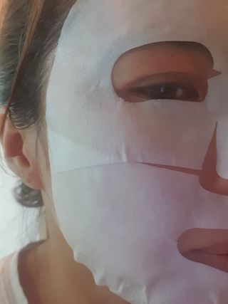 ODEAR ENDERMIC FILL-IN MASK 오데어 엔더믹 필인마스크 — 4점을 준 리뷰어가 2022년 4월 올린 사용 사진