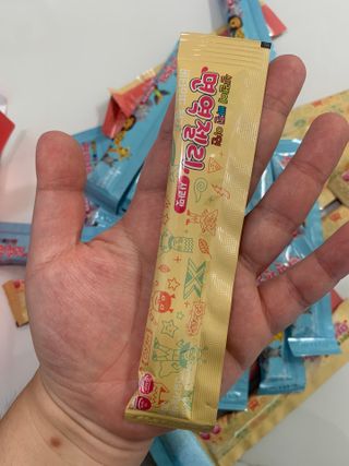 다나음 셀렌에 빠진 아연면역젤리 열대과일맛+사과맛 — 5점을 준 리뷰어가 2023년 4월 올린 사용 사진