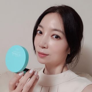 리즐리 씨슬릭 톤업 쿨링 쿠션 15g — 5점을 준 리뷰어가 2021년 7월 올린 사용 사진
