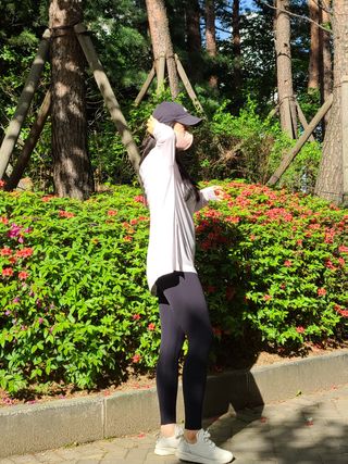 [딕시] 힙 플랙션 레깅스 HIP FLEXION Leggings — 5점을 준 리뷰어가 2022년 5월 올린 사용 사진