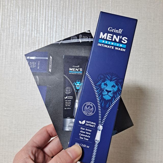 그리니프 멘즈 프리미엄 남성청결제 리뷰 사진