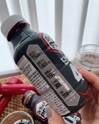 닥터유 프로 단백질 드링크 40g 초코 닥터유 프로 단백질드링크 40g 초코 — 5점을 준 리뷰어가 2024년 9월 올린 사용 사진