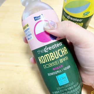 더그레잇티 콤부차 [매일유업] 더그레잇티 44kcal 콤부차 300ml *12개입 (오리지널 6개+베리리치 6개) — 5점을 준 리뷰어가 2023년 7월 올린 사용 사진