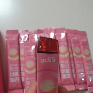 [인디닥터] 면역 생생 핑크 이뮨 젤리 — 5점을 준 리뷰어가 2022년 3월 올린 사용 사진