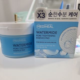 메디힐 워터마이드 포어 타이트닝 에센스 패드 — 5점을 준 리뷰어가 2021년 8월 올린 사용 사진