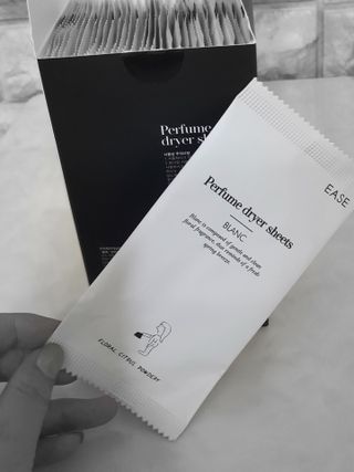 [이즈라이프코스메틱] 퍼퓸 드라이어 시트 히노끼향  or 블랑향 2중 택1 30매 — 5점을 준 리뷰어가 2021년 5월 올린 사용 사진