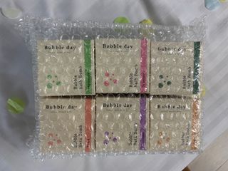 버블데이 배쓰밤 거품입욕제 버블바 6종 — 5점을 준 리뷰어가 2021년 8월 올린 사용 사진
