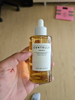 [스킨1004] 마다가스카르 센텔라 앰플 100ml — 5점을 준 리뷰어가 2024년 5월 올린 사용 사진