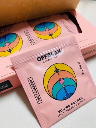 [오프블랙] 아침을 상큼하게 시작하는 에너지티! 유아골든 블렌딩홍차 12T — 4점을 준 리뷰어가 2022년 1월 올린 사용 사진