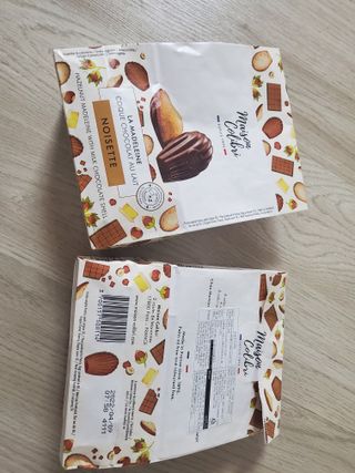 [메종콜리브리] 프랑스 마들렌 메종콜리브리 헤이즐넛 마들렌 2팩 — 5점을 준 리뷰어가 2022년 2월 올린 사용 사진