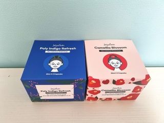 제주인디 카멜리아 블러썸 바이오셀룰로오스 마스크팩 — 5점을 준 리뷰어가 2021년 10월 올린 사용 사진