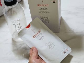 클린24시간 1BOX(5포) + 전용보틀(500ml) — 5점을 준 리뷰어가 2023년 5월 올린 사용 사진