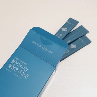 클린24시간 슬림앤유산균 1박스 (3.5g X 15포) — 5점을 준 리뷰어가 2022년 8월 올린 사용 사진