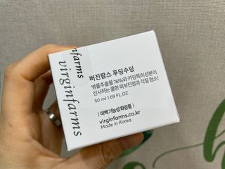 [NEW_버진팜스 푸딩수딩] 투명 푸딩젤이 선사하는 빠른 진정과 깨끗한 피부결 정돈 — 4.5점을 준 리뷰어가 2021년 10월 올린 사용 사진