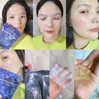 체르엠 그린 케비어 더블워터 마스크팩 5매입  2팩 — 4.5점을 준 리뷰어가 2021년 12월 올린 사용 사진