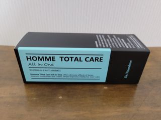 Dr.느루벗 느루벗 옴므 토탈 케어 올인원 118ml 남자 남성 스킨 로션 에센스 크림 화장품 — 4점을 준 리뷰어가 2021년 2월 올린 사용 사진
