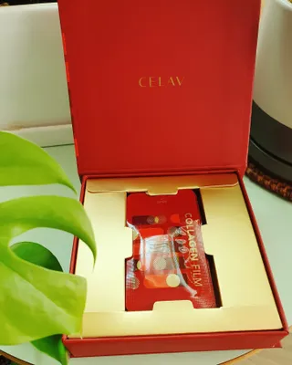 프리마인 귀족의 콜라겐, 92배 흡수율. 럭셔리 프리미엄 셀라브 콜라겐필름 30매 — 5점을 준 리뷰어가 2022년 8월 올린 사용 사진