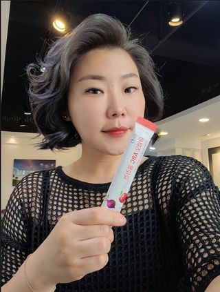 아임오 ABC 콜라겐 젤리 14포 — 5점을 준 리뷰어가 2021년 10월 올린 사용 사진