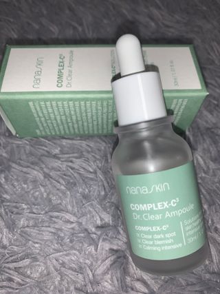 나나스킨 콤플렉스씨쓰리닥터클리어앰플 — 4점을 준 리뷰어가 2021년 4월 올린 사용 사진