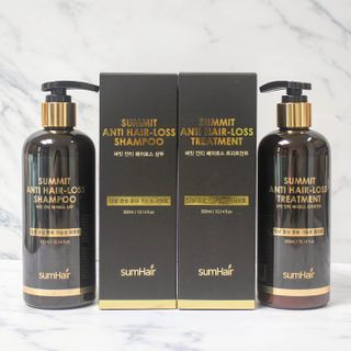 썸헤어 / SUMHAIR 썸헤어  써밋 안티 헤어로스 샴푸+트리트먼트 — 5점을 준 리뷰어가 2021년 6월 올린 사용 사진