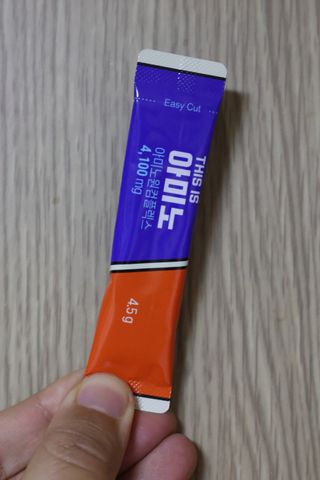 [닥터루템] THIS IS 아미노 디스이즈아미노 필수 조원희 아미노산 1box(15포) — 5점을 준 리뷰어가 2023년 1월 올린 사용 사진
