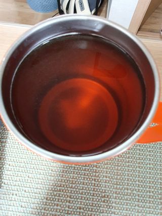 산그리메 작두콩차 — 4점을 준 리뷰어가 2021년 3월 올린 사용 사진
