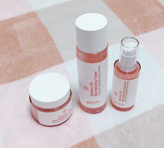 아이앤립 / EYENLIP 아이앤립 연어오일 리바이탈라이징 토너+앰플+크림 3종 세트 — 5점을 준 리뷰어가 2021년 5월 올린 사용 사진