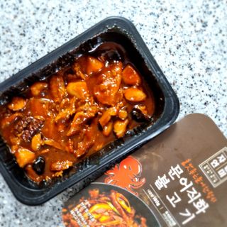 자연풍미 문어직화볶음 3종 (불고기, 불곱창, 치즈불닭) — 4점을 준 리뷰어가 2022년 8월 올린 사용 사진