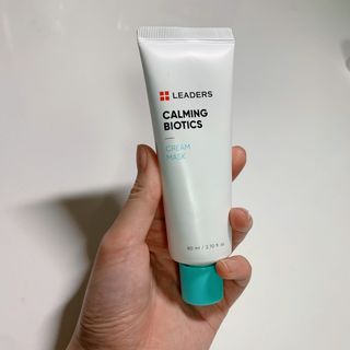 리더스코스메틱 리더스 카밍 바이오틱스 크림 마스크 — 5점을 준 리뷰어가 2021년 3월 올린 사용 사진