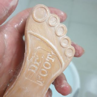 제이제이바이오 닥터풋 허브발비누 — 5점을 준 리뷰어가 2022년 1월 올린 사용 사진