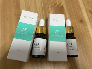 랑팡 EGF+FGF 10ppm 리포좀 앰플 원액 10ml — 5점을 준 리뷰어가 2021년 11월 올린 사용 사진