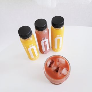BLENDY'S 핑크 스무디+블론디 스무디 — 5점을 준 리뷰어가 2021년 9월 올린 사용 사진