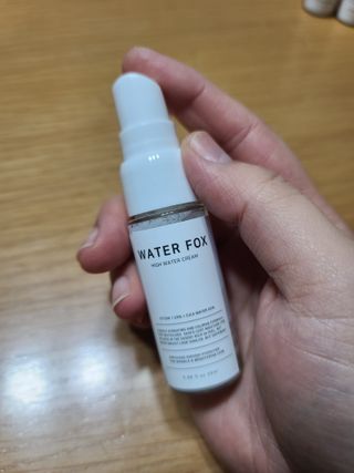 가치 WATERFOX(워터폭스)-엑토인시카.비옴 하이 워터크림 20ML — 5점을 준 리뷰어가 2023년 2월 올린 사용 사진