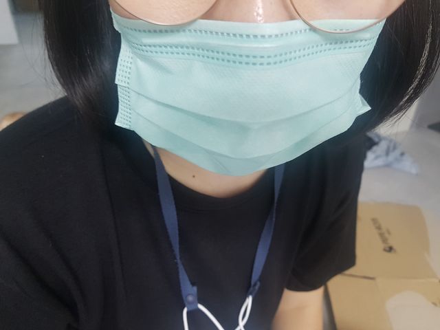에어에이드 컬러 덴탈 마스크 리뷰 사진