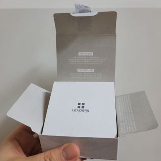 리더스코스메틱 리더스 밀크 밸런싱  마스크  솝 — 5점을 준 리뷰어가 2021년 11월 올린 사용 사진