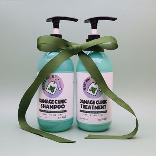 썸헤어 / SUMHAIR 썸헤어 데미지 클리닉 샴푸+트리트먼트 네롤리&민트티 — 5점을 준 리뷰어가 2021년 6월 올린 사용 사진